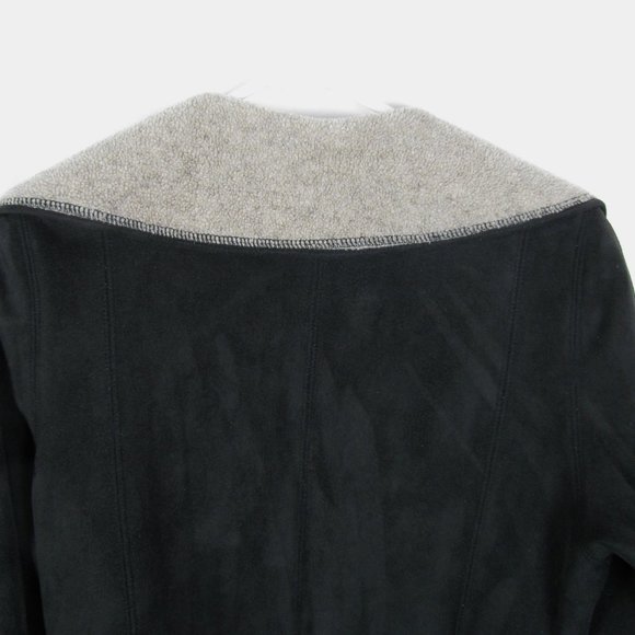 OUTBACK TRADING CO MICROSUEDE SWING COAT X Sm Choc - Picture 4 of 8